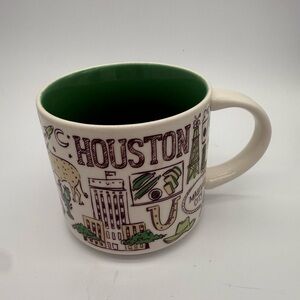 Starbucks 2018 Been There Series Houston Texas Coffee Mug Cup 14 Oz EUC